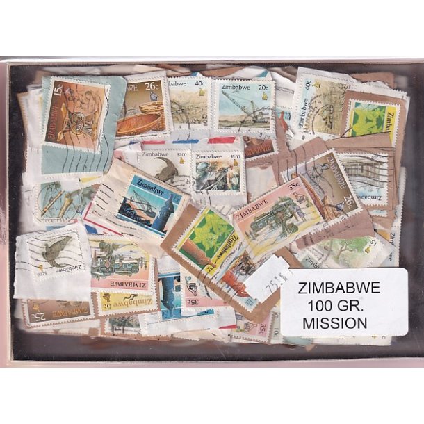 Zimbabwe 100 g. Missionsvare
