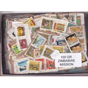 Zimbabwe 100 g. Missionsvare