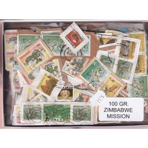 Zimbabwe 100 g. Missionsvare