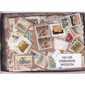 Zimbabwe 100 g. Missionsvare