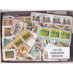 Zimbabwe 100 g. Missionsvare