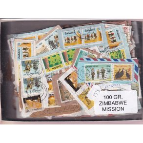 Zimbabwe 100 g. Missionsvare
