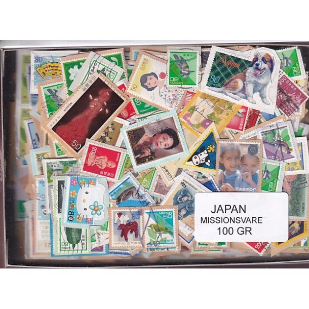 Japan 100 g. Missionsvare