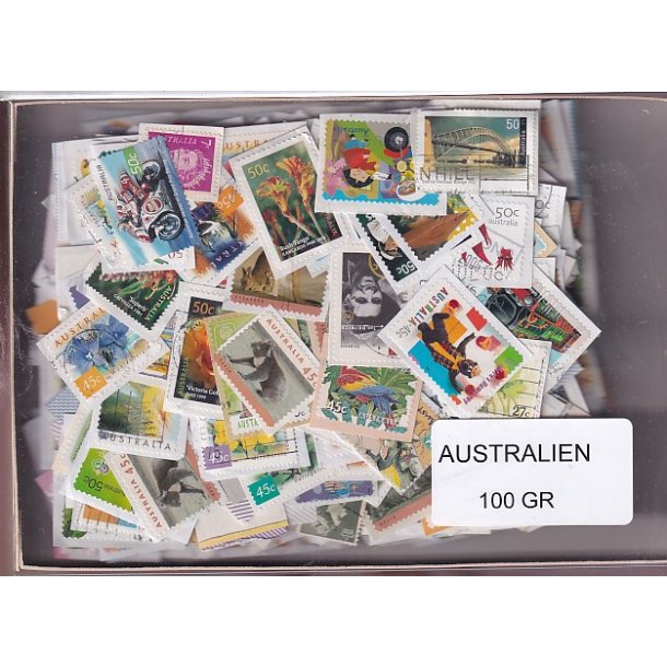 Australien 100 g. Enkeltklip