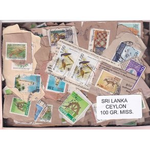 Sri Lanka/Ceylon 100 g. Brevvare
