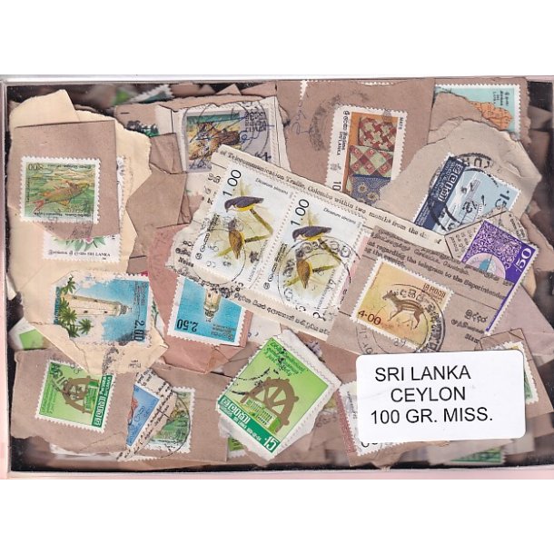 Sri Lanka/Ceylon 100 g. Brevvare