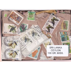 Sri Lanka/Ceylon 100 g. Brevvare