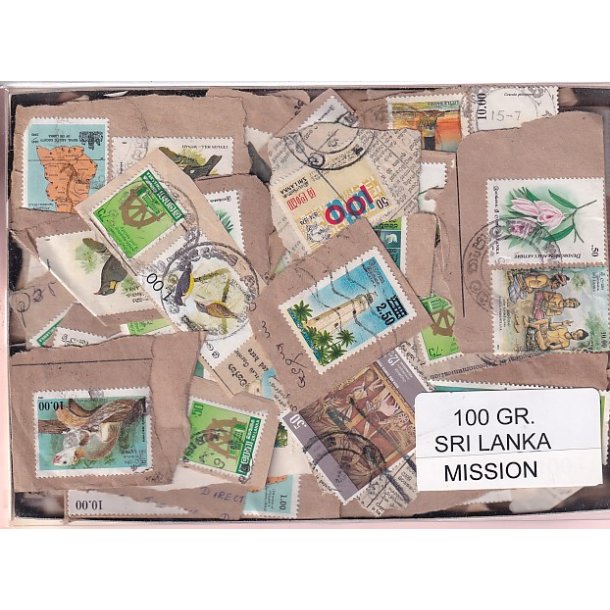 Sri Lanka/Ceylon 100 g. Brevvare