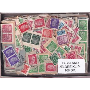 Tyskland - �ldre Klip - 100 Gram.