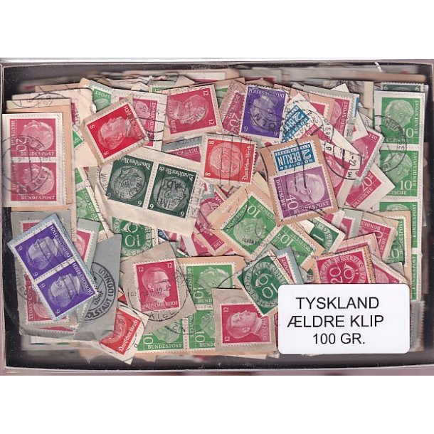 Tyskland - �ldre Klip - 100 Gram.