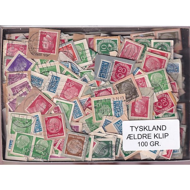 Tyskland - �ldre Klip - 100 Gram.