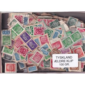 Tyskland - �ldre Klip - 100 Gram.