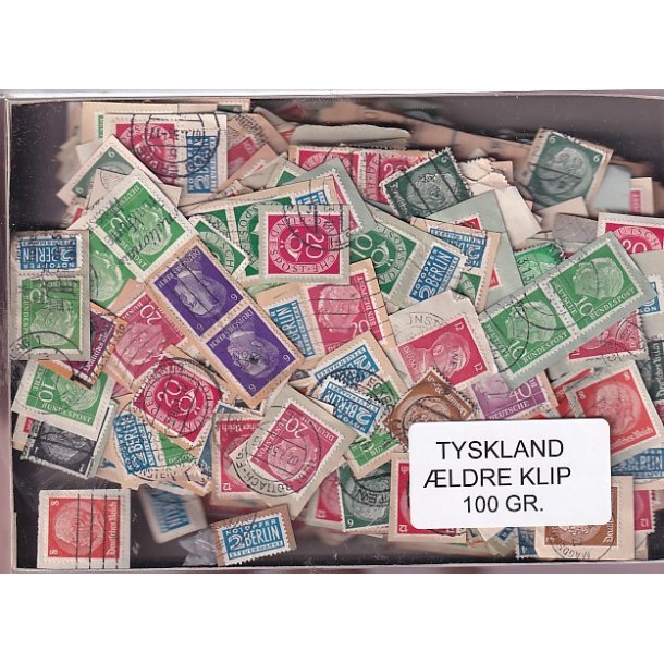 Tyskland - �ldre Klip - 100 Gram.