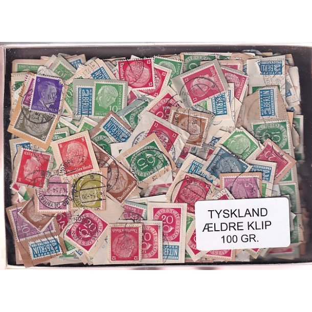 Tyskland - �ldre Klip - 100 Gram.