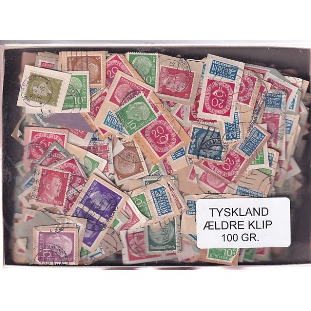 Tyskland - �ldre Klip - 100 Gram.