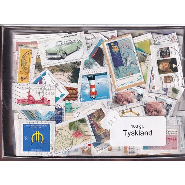 Tyskland 100 g. Billedm�rker - T�t klip