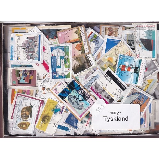 Tyskland 100 g. Billedmrker - Tt klip