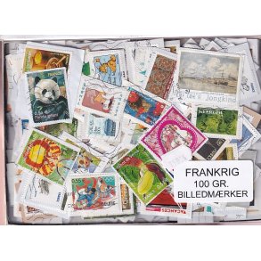 Frankrig 100 g. Billedm�rker