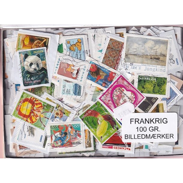 Frankrig 100 g. Billedm�rker