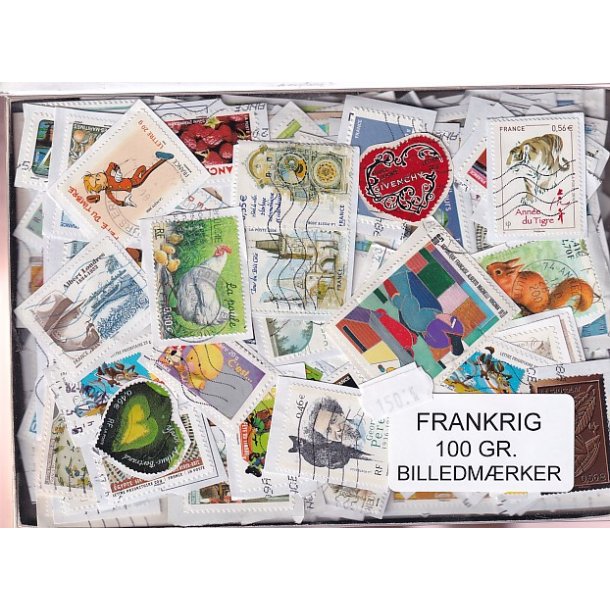 Frankrig 100 g. Billedm�rker