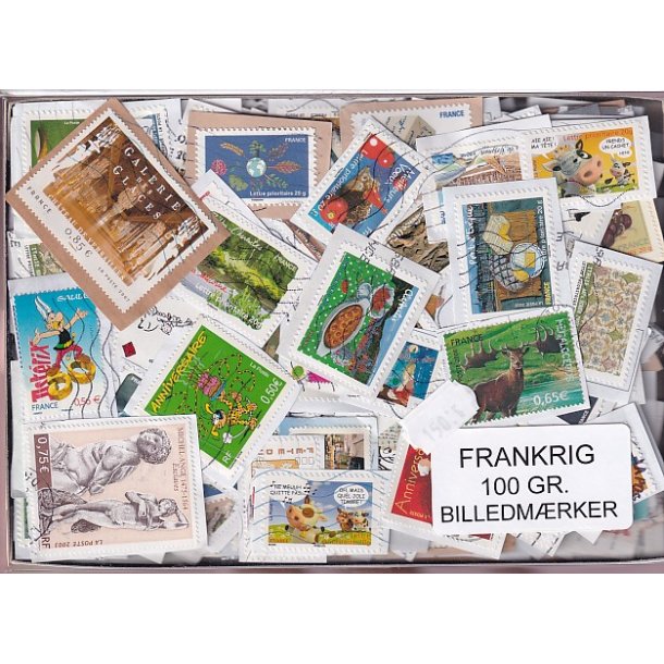 Frankrig 100 g. Billedm�rker