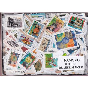 Frankrig 100 g. Billedm�rker