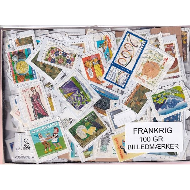 Frankrig 100 g. Billedm�rker