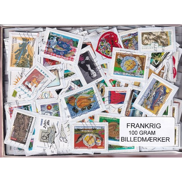 Frankrig 100 g. Billedm�rker