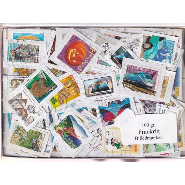 Frankrig 100 g. Billedm�rker