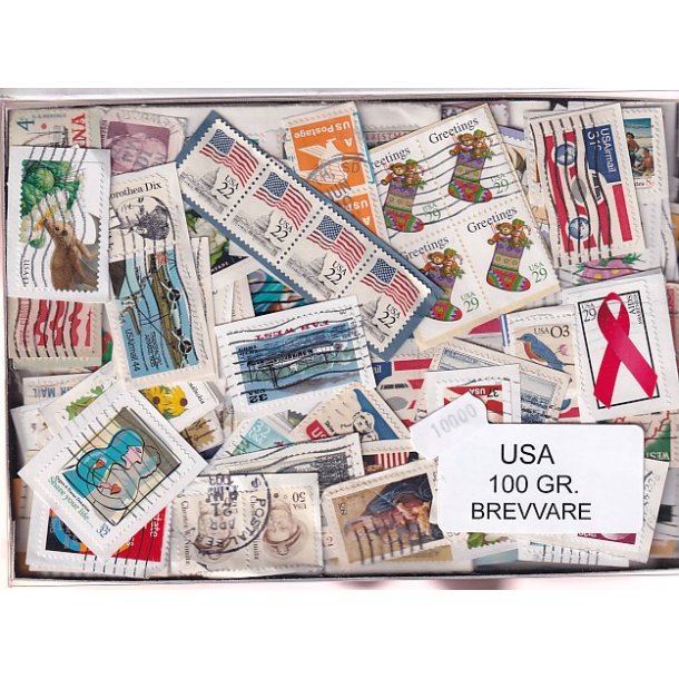 U.S.A. Brevvare 100 Gram.