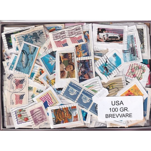 U.S.A. Brevvare 100 Gram.