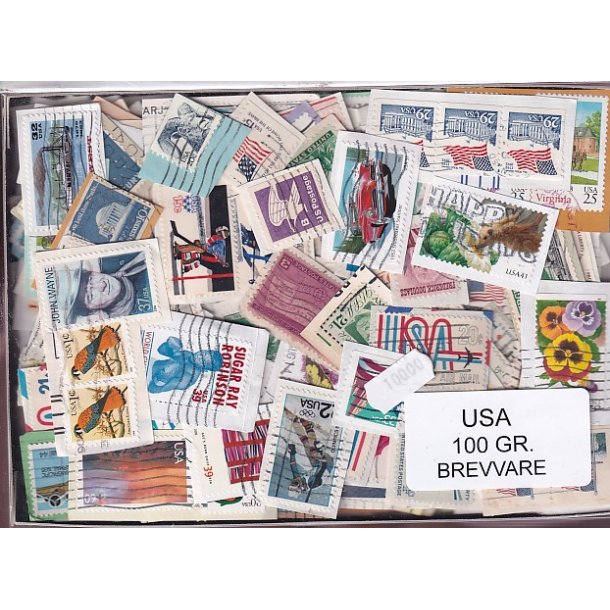 U.S.A. Brevvare 100 Gram.