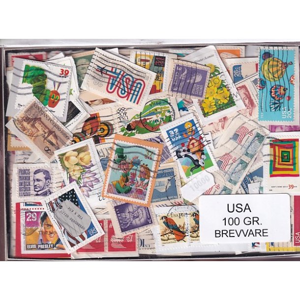 U.S.A. Brevvare 100 Gram.