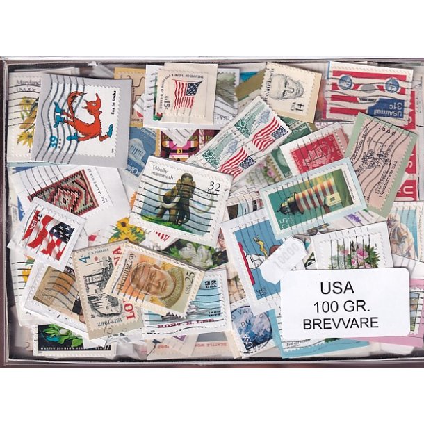 U.S.A. Brevvare 100 Gram.