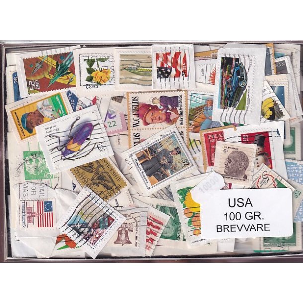 U.S.A. Brevvare 100 Gram.