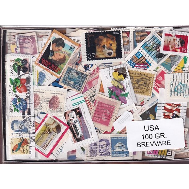 U.S.A. Brevvare 100 Gram.