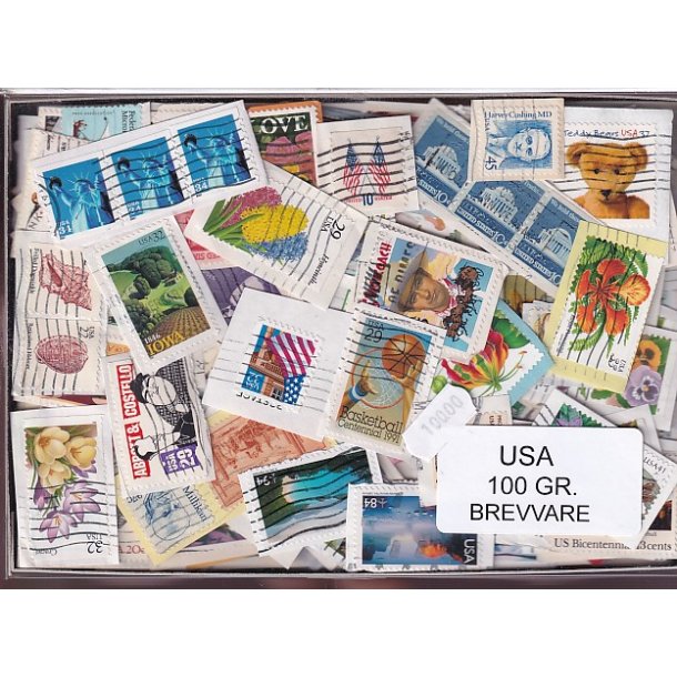 U.S.A. Brevvare 100 Gram.