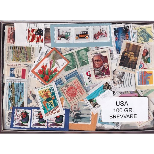 U.S.A. Brevvare 100 Gram.