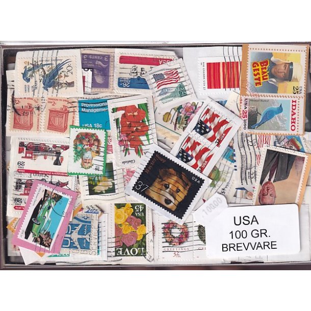 U.S.A. Brevvare 100 Gram.