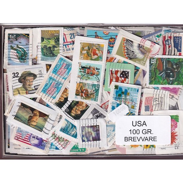 U.S.A. Brevvare 100 Gram.