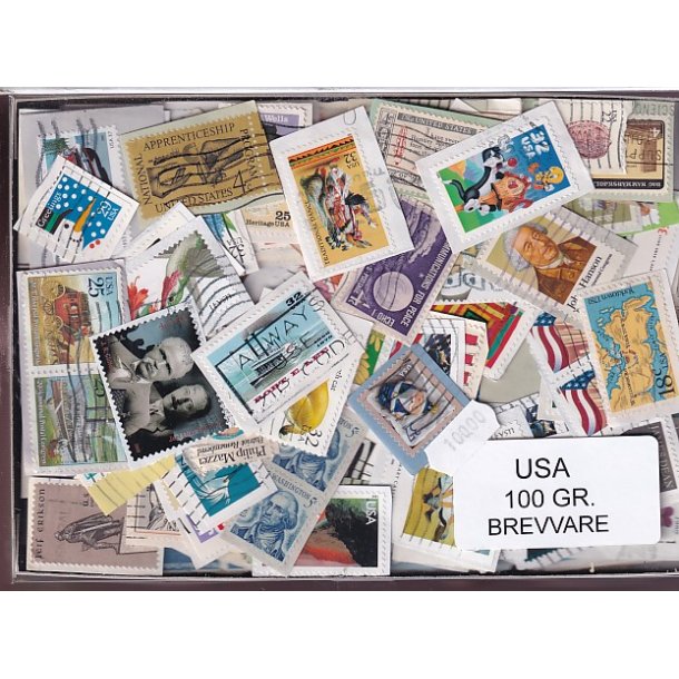 U.S.A. Brevvare 100 Gram.