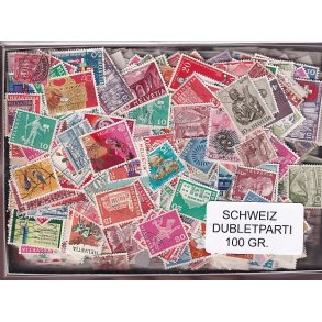 Schweiz Dubletparti - 100 gram.