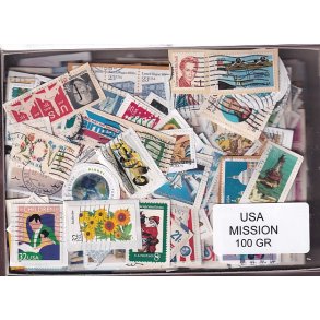 U.S.A. 100 g. Mission - T�t Klip - Mange m�rker.