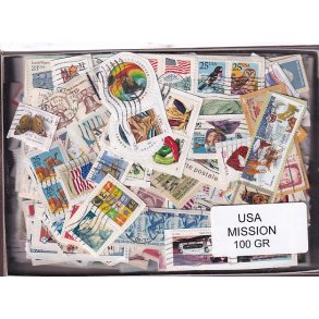 U.S.A. 100 g. Mission - T�t Klip - Mange m�rker.