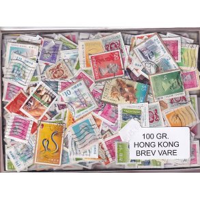 Hong Kong 100 g. Brevvare - T�t Klip.