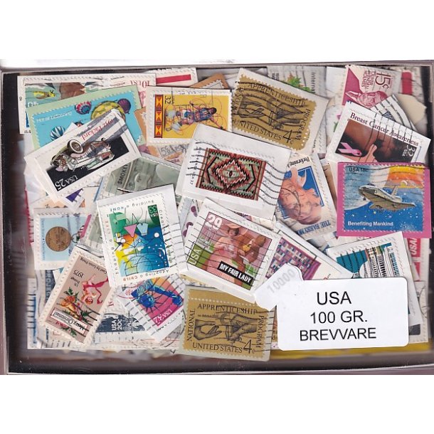 U.S.A. Brevvare 100 Gram.