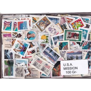 U.S.A. 100 g. Mission - T�t Klip - Mange m�rker.