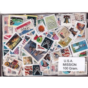 U.S.A. 100 g. Mission - T�t Klip - Mange m�rker.