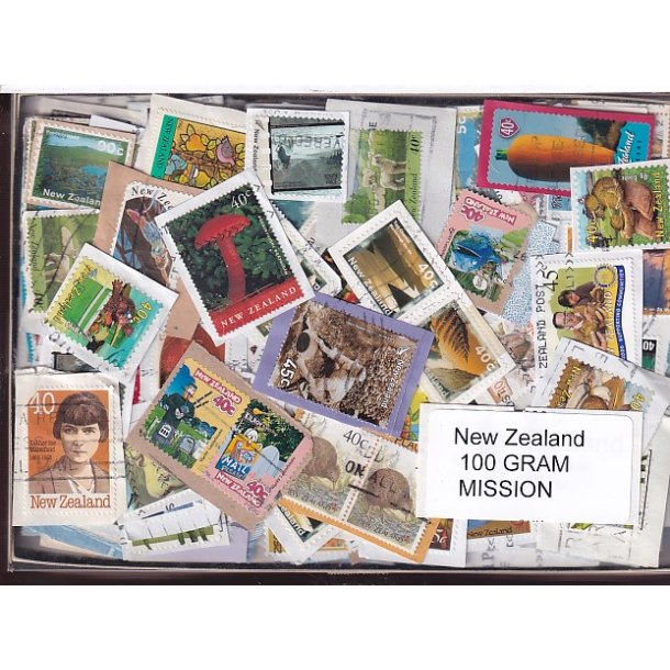 New Zealand - 100 g. Billedm�rker - Mission