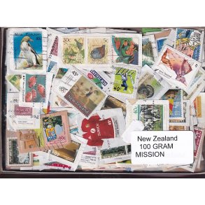 New Zealand - 100 g. Billedm�rker - Mission